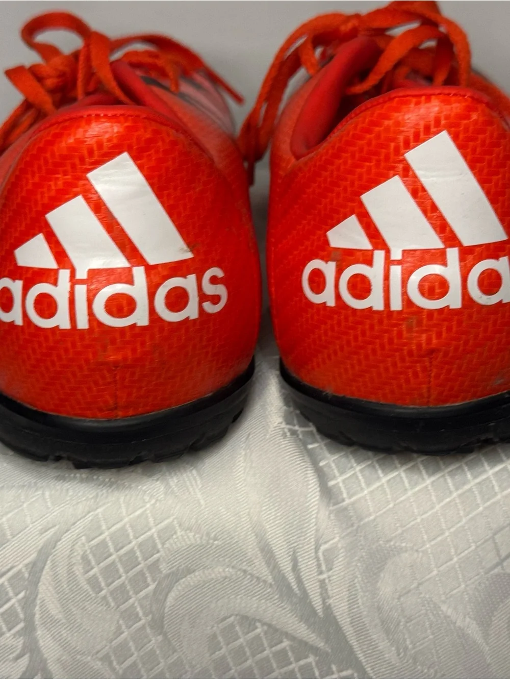 adidas X15.3 FG/AG Soccer/ Football Cleats Bold Orange Black Solar Orange